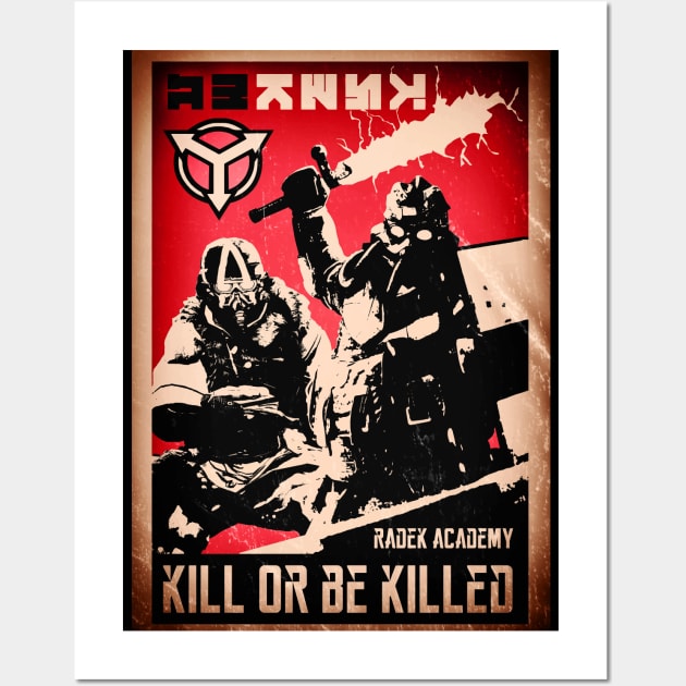 Killzone Helghast Propaganda 8 Wall Art by syanart